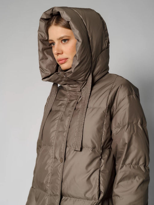 Пальто женское 12411-23040 khaki