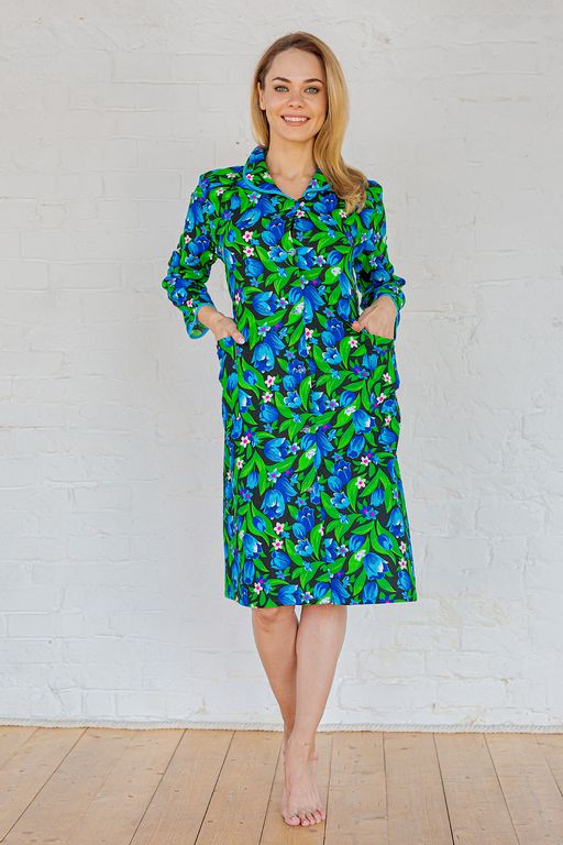 Женский халат из фланели Альбина mix - Амадэль фото 2