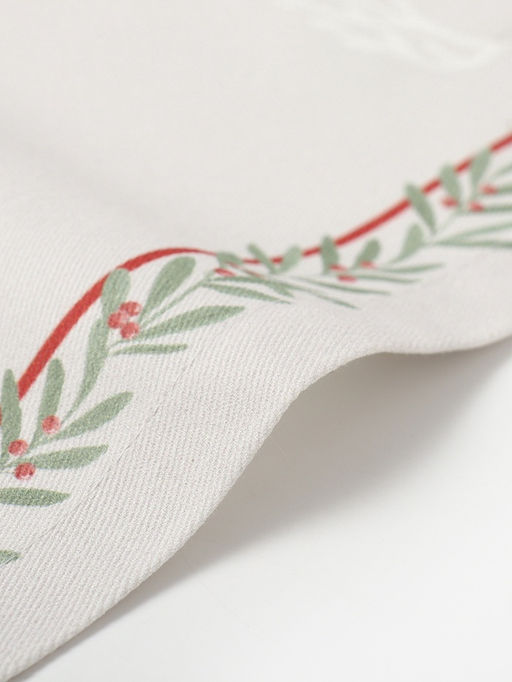 Набор салфеток сервировочных «Этель. Новогоднее чудо», 40×40 см - 4 шт., серые