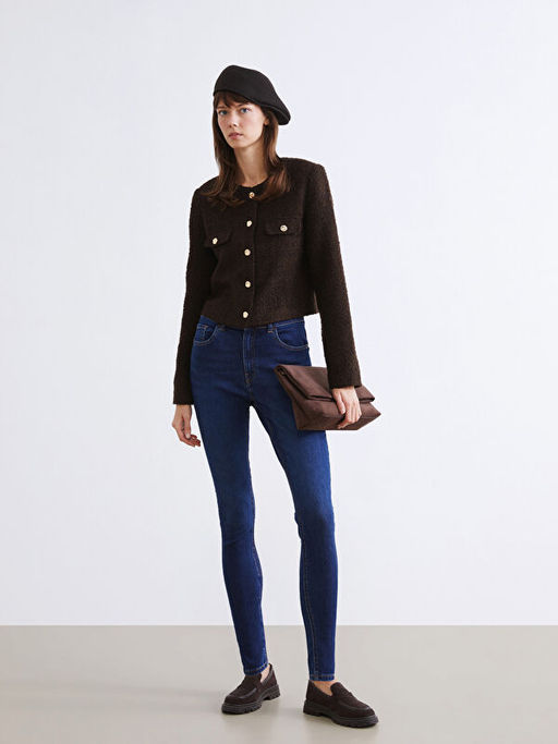 J?piter S?per Skinny Fit Kad?n Jean Pantolon