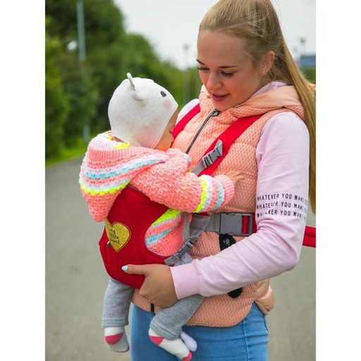 Рюкзак-кенгуру для малыша Моё сердечко, от 3 до 10 кг - Крошка я фото 9