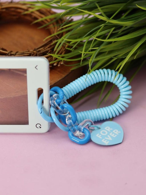 Футляр для карт с брелоком ПО ПЛАНУ. "Forever song", white