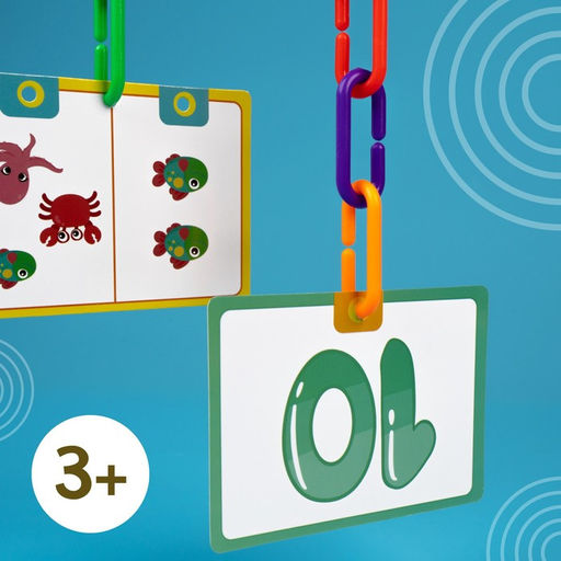 Развивающий набор Умная цепочка, по методике Монтессори - Iq-zabiaka фото 4