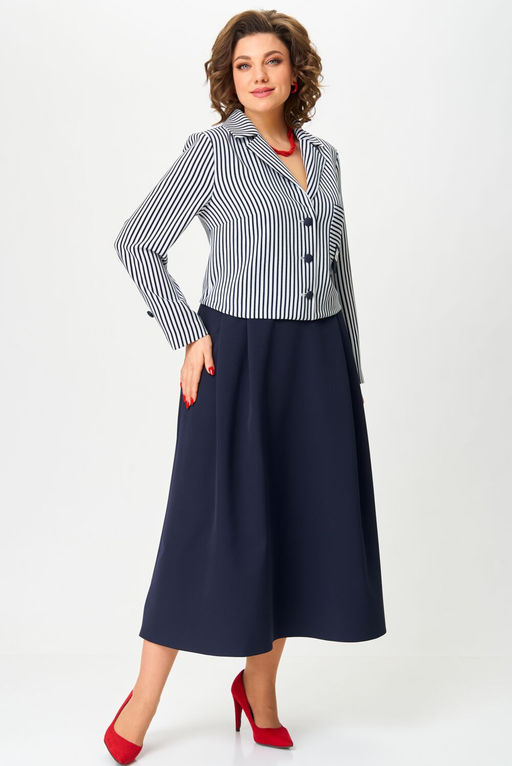 Костюм Aira Style 24-17 сине-белый