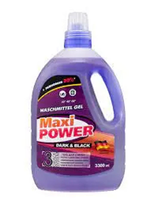 АРОМИКА "Maxi Power" Гель д/стирки ТЁМНОГО БЕЛЬЯ Dark & Black (3300мл).6