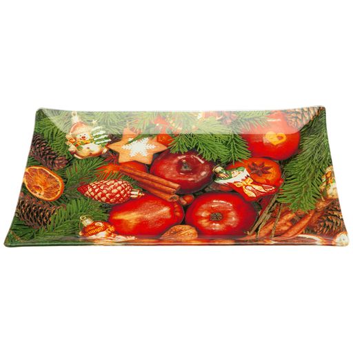 Цена за 6 шт. БЛЮДО ДЛЯ СЕРВИРОВКИ КОЛЛЕКЦИЯ РОЖДЕСТВЕНСКАЯ СКАЗКА30*20 СМ - Lefard фото 3