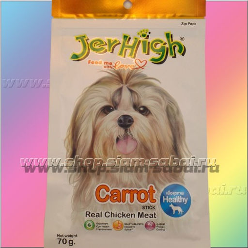 Куриные палочки с морковкой для собак Jerhigh