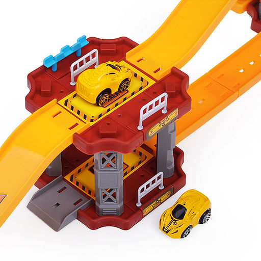 Парковка "Приключения на стройке" (125 предметов) в коробке