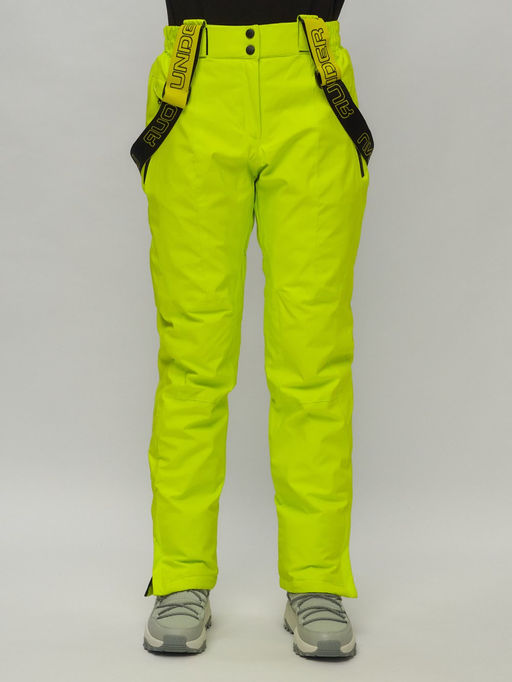 Горнолыжный костюм женский салатового цвета 02201Sl - Chunmai фото 26