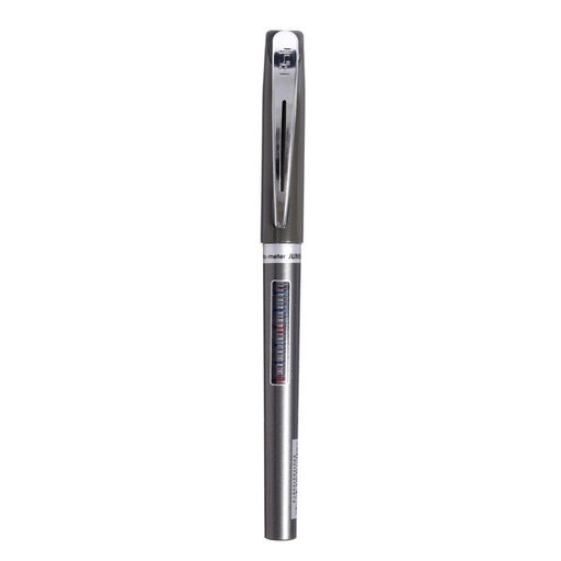 Ручка шариковая Flair Writo-Meter Jumbo, узел-игла 0.5 мм, (пишет 12 км), чёрная