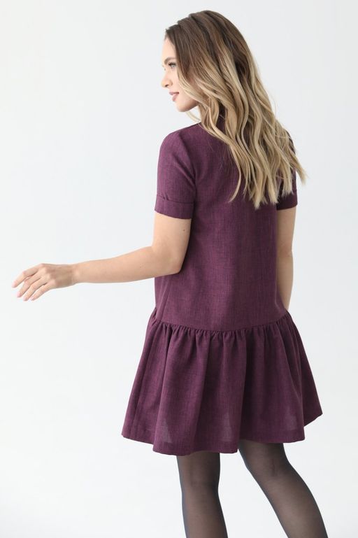 Платье с воланом по низу - Looklikecat фото 3