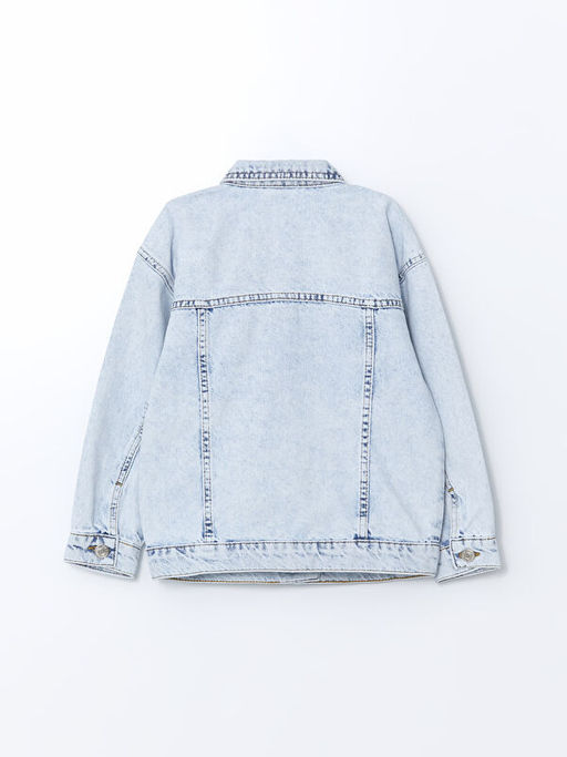 K?z ?ocuk Jean Ceket