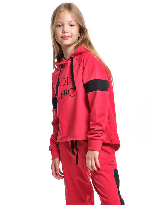 Спортивный костюм для девочки подростка UD 7061 красный - Mini maxi фото 5