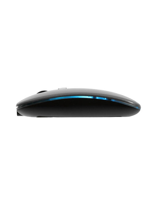 Мышь MB-2.4 беспроводная, оптическая, подсветка, 800-1600 dpi, USB, Bluetooth, серая