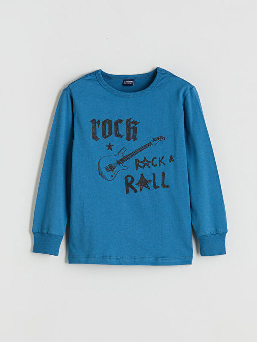 Bisiklet Yaka Erkek ?ocuk Pijama Tak?m?