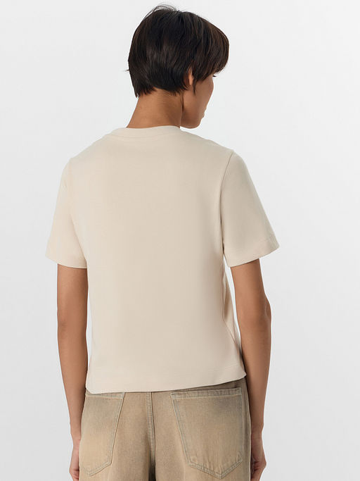 Футболка женская бежевая - Mark formelle фото 2