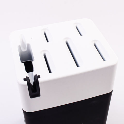 40611 Набор кухонных ножей нерж/ст + подставка пластик 7пр MB (х12) - Mayer&boch фото 2