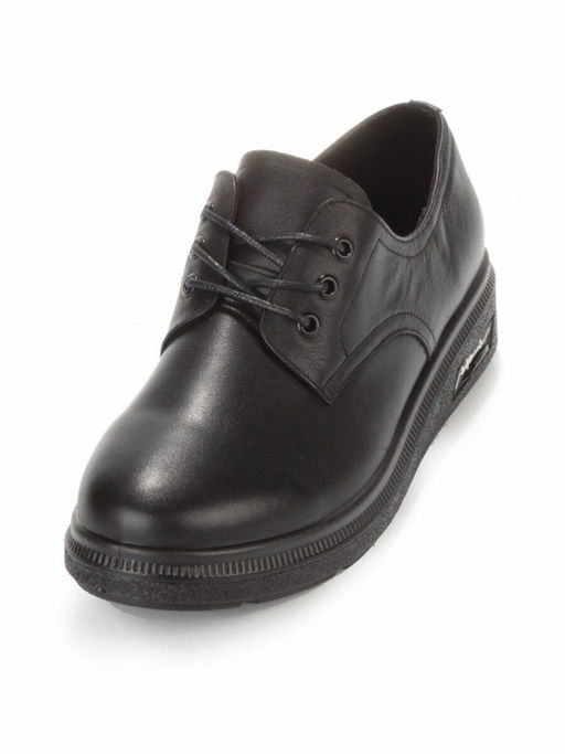 03-5312 BLACK Полуботинки женские (натуральная кожа) - No name фото 5