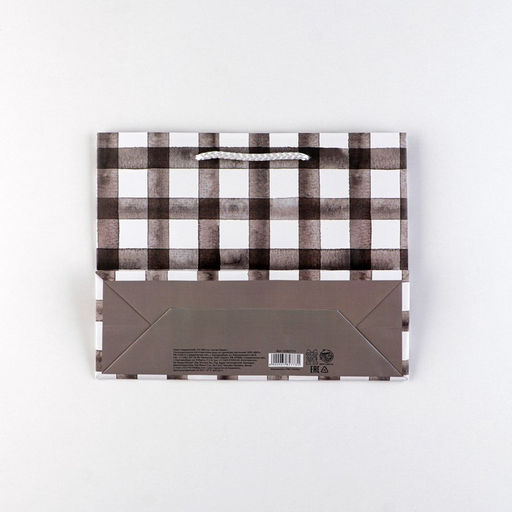 Пакет ламинированный Сильному, MS 23 х 18 х 8 см - Доступные радости фото 5