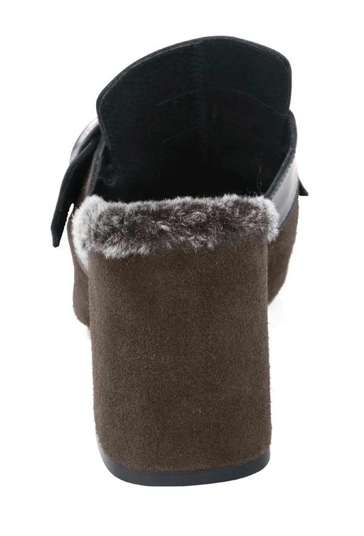 Шлепки, серо-черные - Heine фото 6