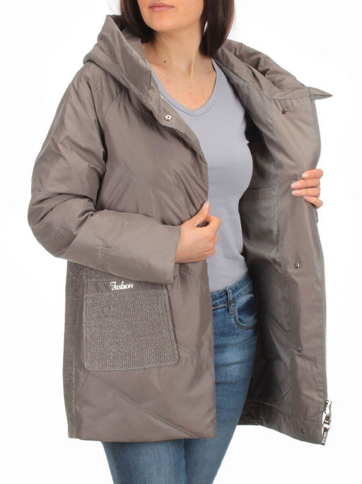 2348 DK. GRAY Куртка демисезонная женская (тинсулейт) - Fashion фото 6