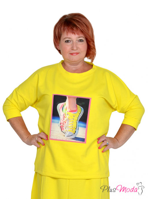 Туника Модель №1327 размеры 44-84 - Plusmoda фото 12