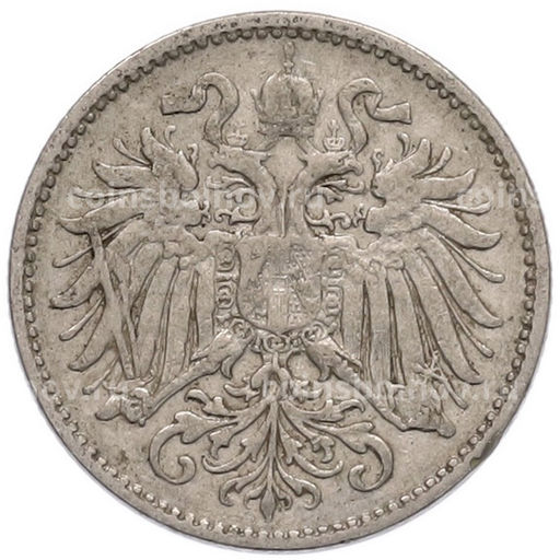 Монета 10 геллеров 1893 года Австрия
