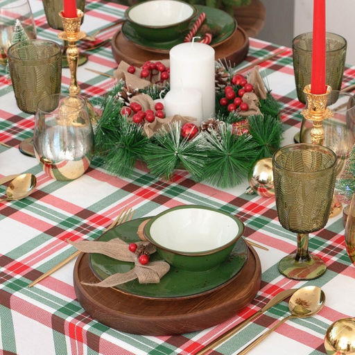 Скатерть Этель Нoliday decoration 149х180см, 100% хлопок, репс 210 г/м2  фото 10