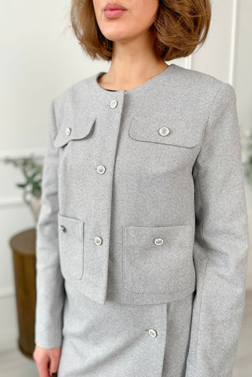 Жакет Rumoda 2188 серый  фото 5