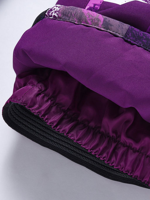 Горнолыжный костюм для девочки фиолетового цвета 9328F - Valianly фото 11