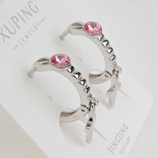 XUPING Серьги с замком кольцо арт. 18 1253 (id 280159) - Rada фото 2