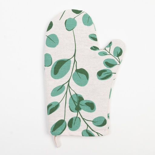 Варежка-прихватка Доляна «Эвкалипт» 20×27 см, 100% хлопок, ватин 250 г/м²