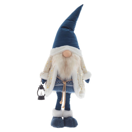 Игрушка набивная с подсветкой "Гном", L28 W20 H79/52 см, 2в.