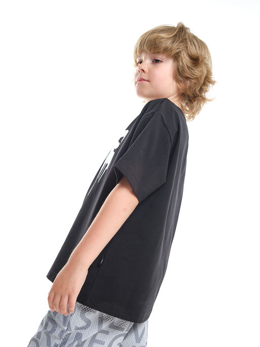 Футболка с принтом ICE 22-9014 черный - Mini maxi фото 8