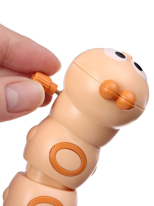 Заводная игрушка Гусеничка, бежевый - Simaland фото 10