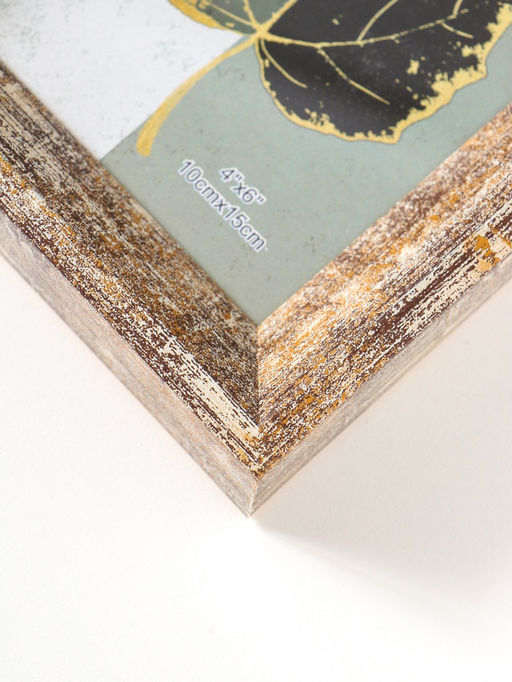 Фоторамка для фото 10×15 см «Прованс», пластик, бежево-коричневый, 19×13.7×3 см