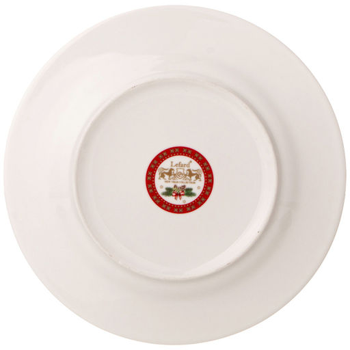 НАБОР ТАРЕЛОК ЗАКУСОЧНЫХ LEFARD ЕЛКА 4 ШТ. 20,5 СМ КРАСНЫЙ (КОР=6НАБ.)  фото 4