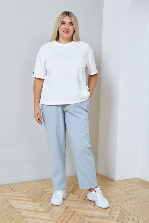 Брюки Luxury Moda 1080 голубой