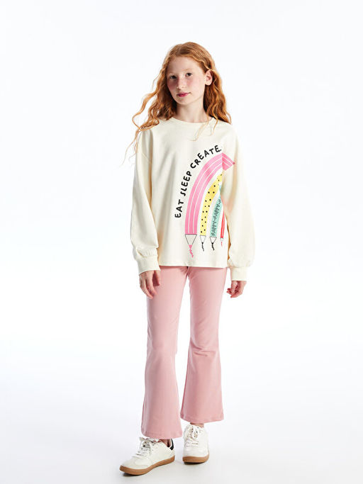 Beli Lastikli ?spanyol Pa?a K?z ?ocuk Tayt