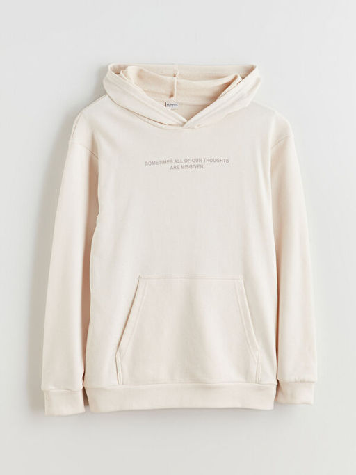 Kap??onlu Erkek ?ocuk Sweatshirt