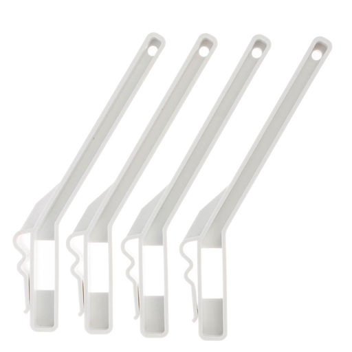 Цена за 2 шт. Сушилка на батарею Kuber Home, комплект 4шт, белая 452-142