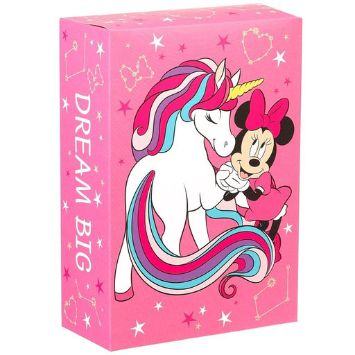 Цена за 2 шт. Подарочная коробка, складная, 6×23×7.5 см, Минни Маус и Единорог