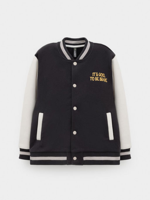 КР 302841/антрацитовый 3902 к590 жакет (бомбер) для мал - Crockid фото 3