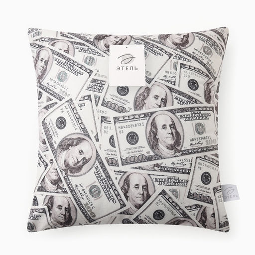 Подушка декоративная Этель Dollars 40х40 см, велюр, 100% п/э  фото 5