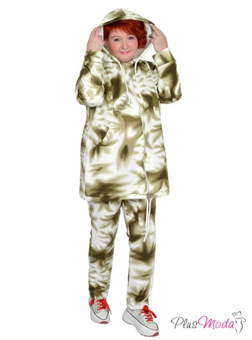 Толстовка Модель №1532 размеры 44-84 - Plusmoda фото 12