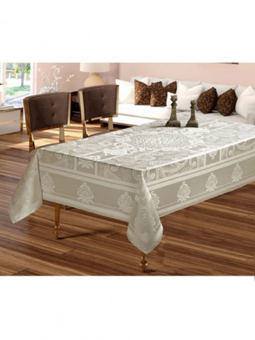 Скатерть EFOR JAGLER 160*220 прямоугольная кремовый