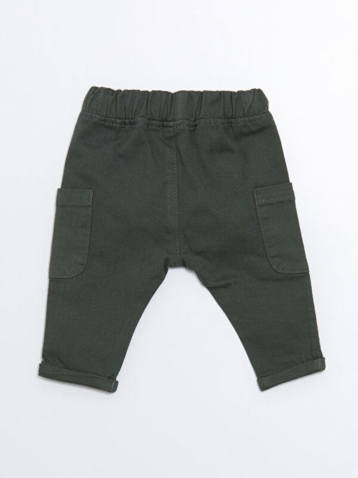Beli Lastikli Basic Erkek Bebek Kargo Pantolon - Waikiki фото 3
