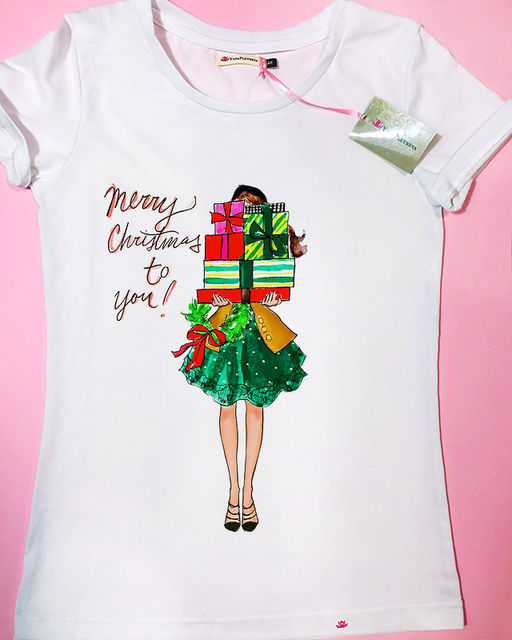 Эксклюзивная футболка Yana Pletneva упаковка плотный Zip пакет!