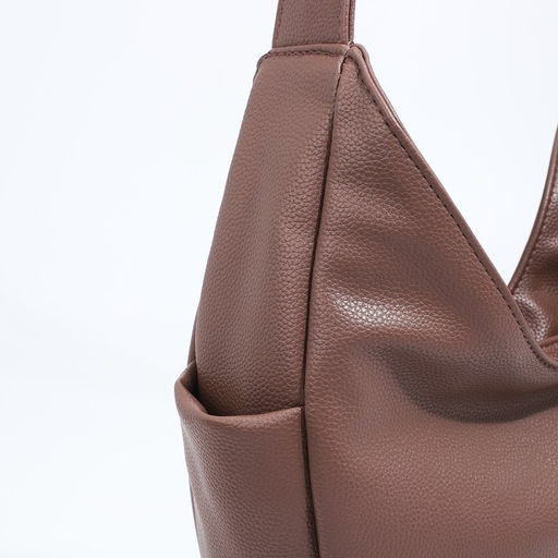 Сумка женская TEXTURA, мешок, средний размер, цвет коричневый  фото 4