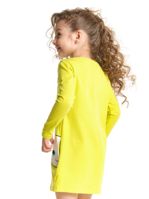 Платье для девочки с карманами UD 3801 неон - Mini maxi фото 5